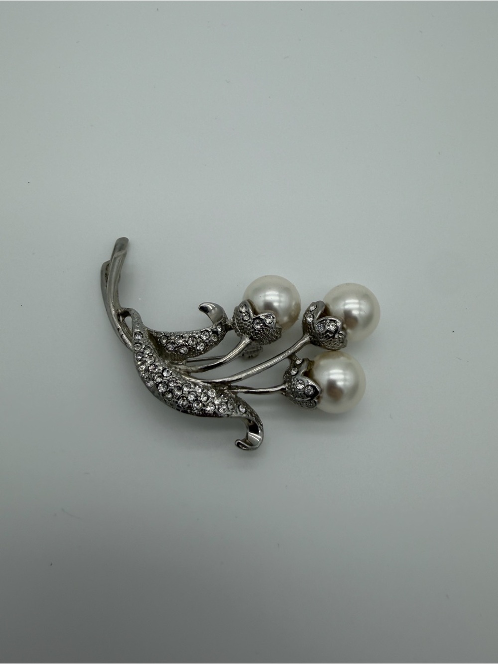 Vintage Floral Spray Brooch
